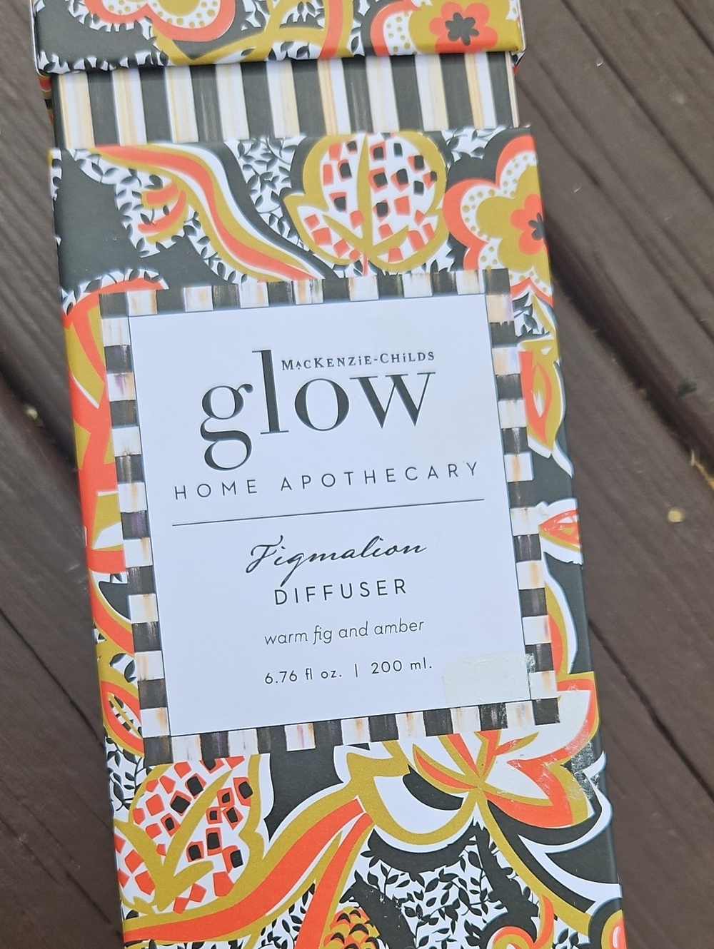 MacKenzie-Childs Floral Glow Diffuser, NWT!